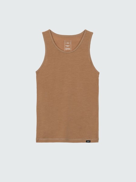 Finisterre Zephyr Merino Wool Vest Almond