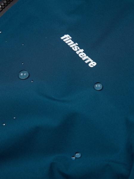 Finisterre Kingfisher Blue The Rainbird Waterproof Jacket