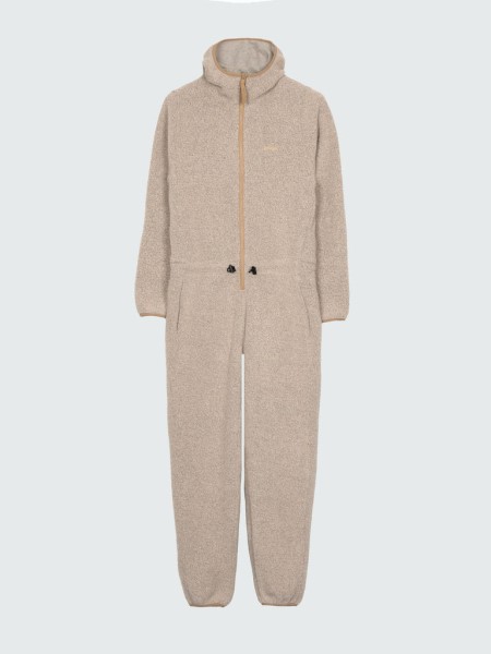 Oatmeal Budock Fleece Jumpsuit Finisterre