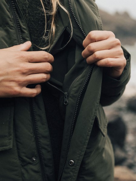Dark Olive Finisterre Fourier Insulated Parka