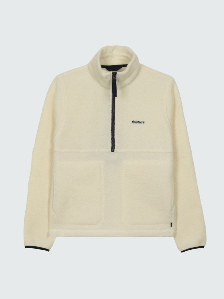 Budock Wool Smock Fleece Ecru Finisterre