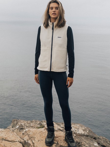 Budock Gilet Finisterre Ecru