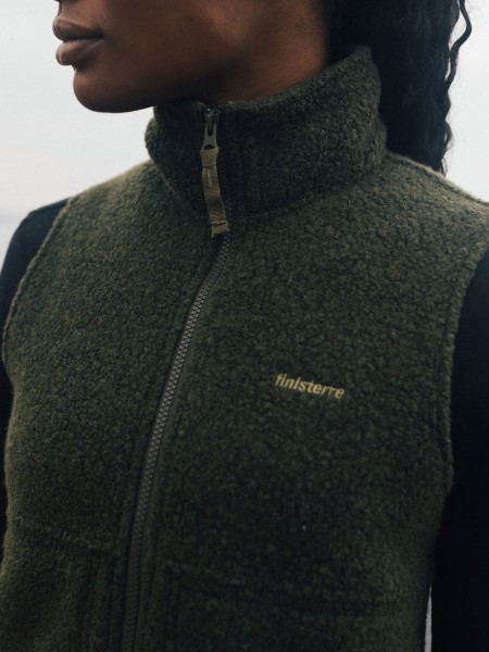Finisterre Dark Olive Budock Gilet