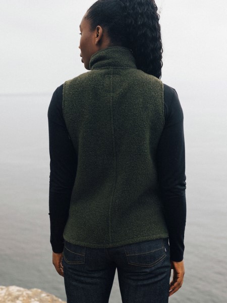 Finisterre Dark Olive Budock Gilet