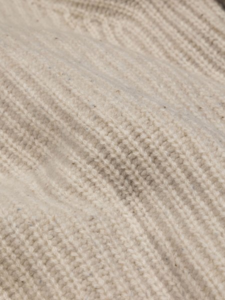 Finisterre Mora Knit Jumper Ecru