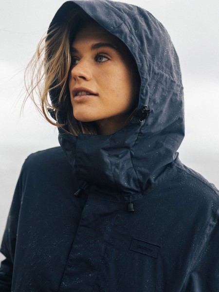 Finisterre Solus Waterproof Parka Jacket Navy