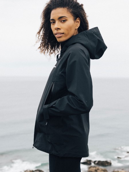 Black Finisterre Women's Stormbird Waterproof Jacket