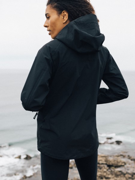 Black Finisterre Women's Stormbird Waterproof Jacket