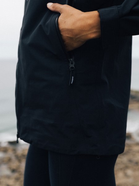 Black Finisterre Women's Stormbird Waterproof Jacket