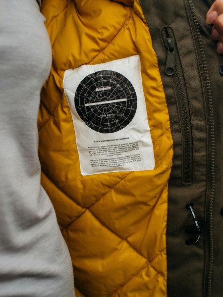 Vellus Waterproof Parka Finisterre Dark Olive