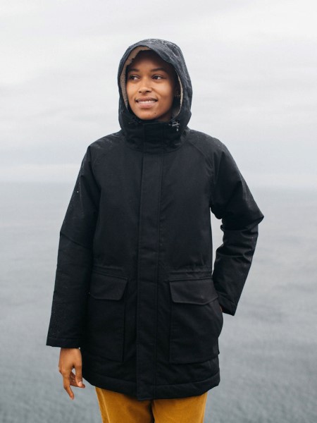 Finisterre Black Vellus Waterproof Parka