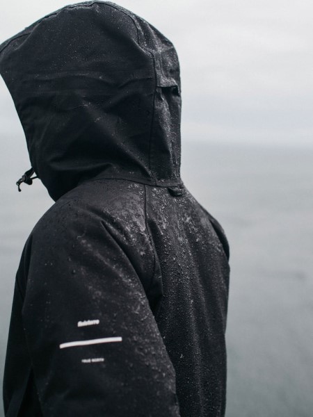 Finisterre Black Vellus Waterproof Parka