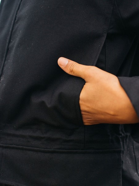 Finisterre Black Vellus Waterproof Parka