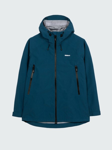 Finisterre Women's Stormbird Waterproof Jacket Kingfisher