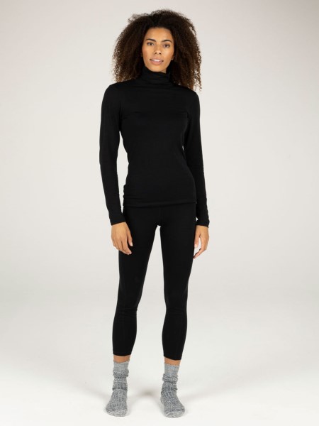 Black Finisterre Zephyr Merino Wool Leggings