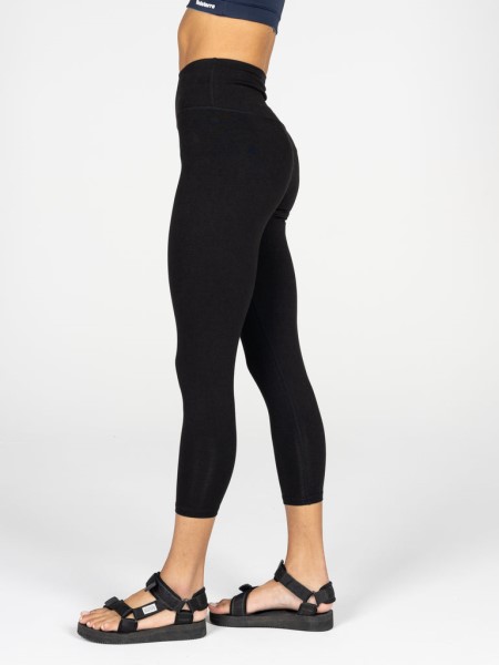 Vela Bamboo Cropped Legging Finisterre Black