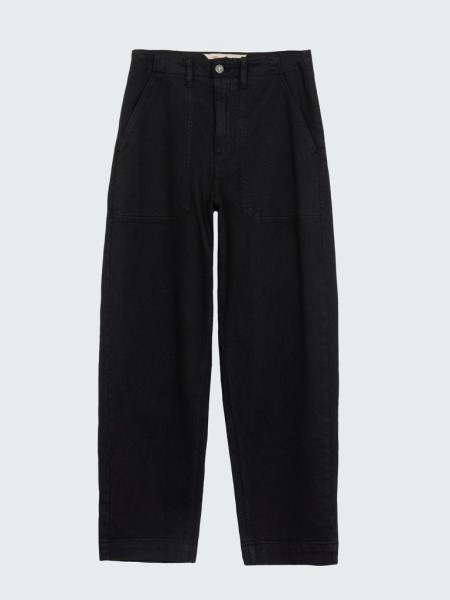 Finisterre Black Yarrel Canvas Trouser