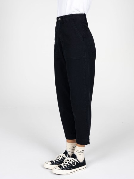 Finisterre Black Yarrel Canvas Trouser