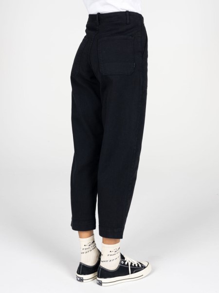 Finisterre Black Yarrel Canvas Trouser