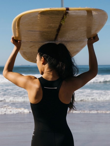 Black Nieuwland 2e Yulex Long Jane Swimsuit Finisterre