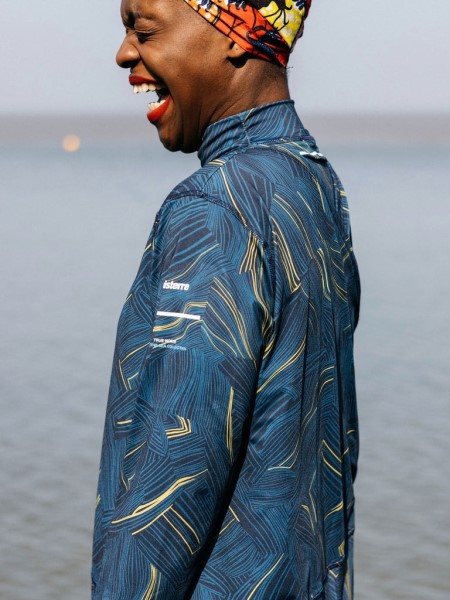 Into The Sea' Seasuit Geometric Print Finisterre